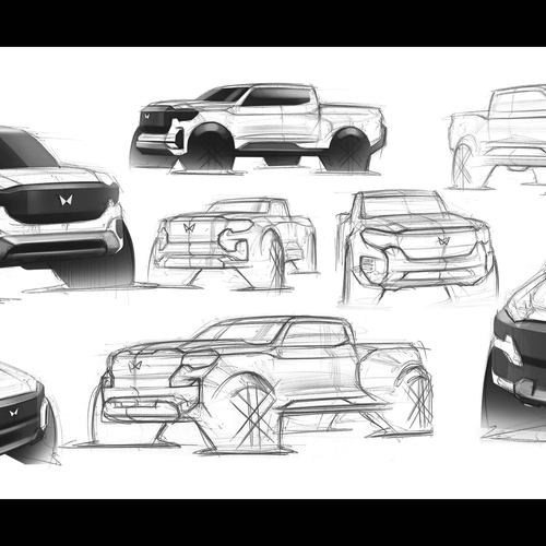 2027 Mahindra Motors Scorpio Lifestyler Sketches